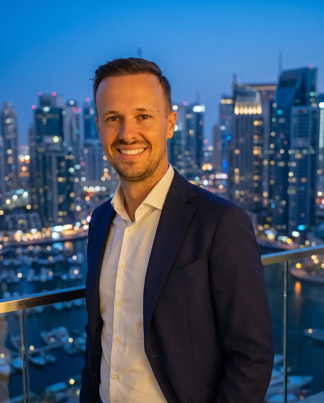 Ing. MBA Christoph Eiber in Dubai Marina